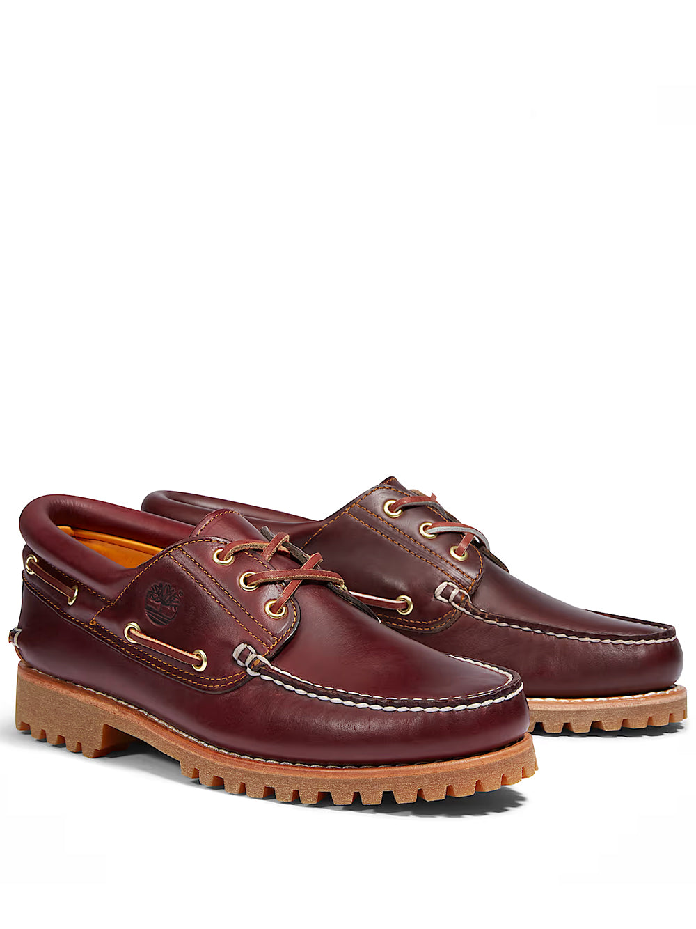 TIMBERLAND-AUTHENTIC BOAT SHOE-TB0500096481 648 BURGUNDY