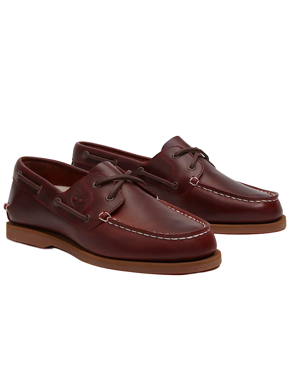 TIMBERLAND-CLASSIC BOAT SHOE-TB0A2Q9XEIW1 BURGUNDY FULL GRAIN
