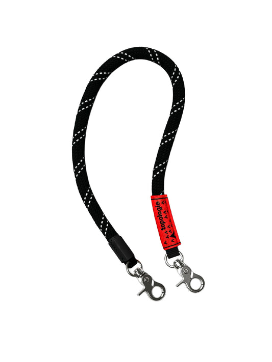 TOPOLOGIE-10MM WRIST STRAP-TP.WST.W10 BLACK REFLECTIVE