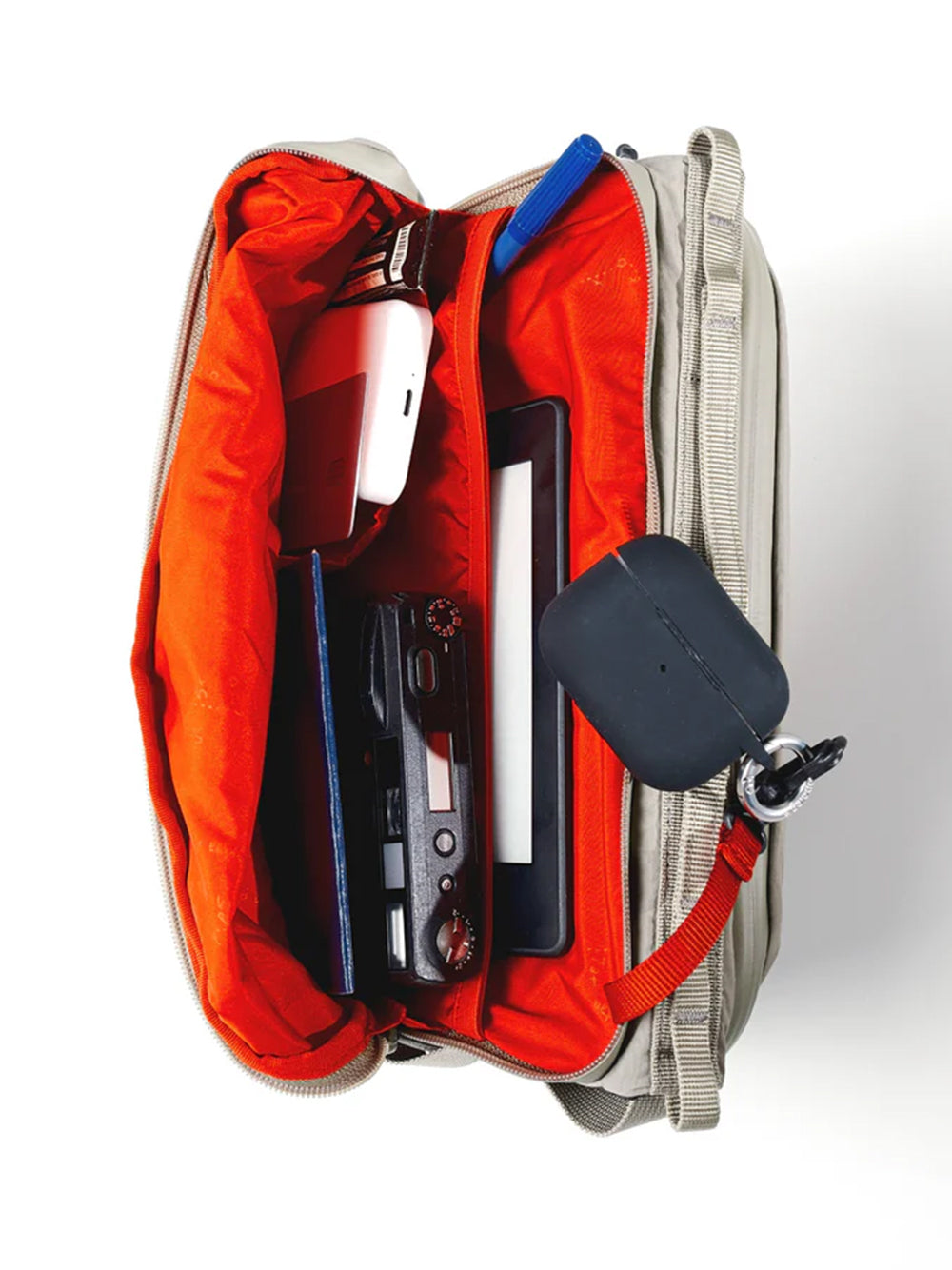 TOPOLOGIE-BOTTLE SACOCHE LARGE-TP.WBA.BSL.BLK.34 BLACK TECH SATEEN