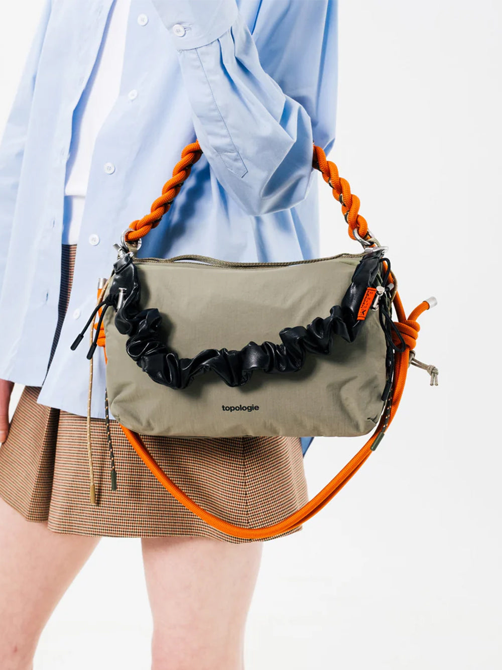 TOPOLOGIE-BOTTLE SACOCHE LARGE-TP.WBA.BSL.BLK.34 BLACK TECH SATEEN