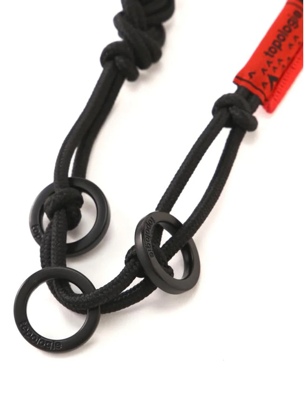 TOPOLOGIE-BRAIDED KEYCHAIN-TP.WST.BKC.DPF.00 DEEP FOREST