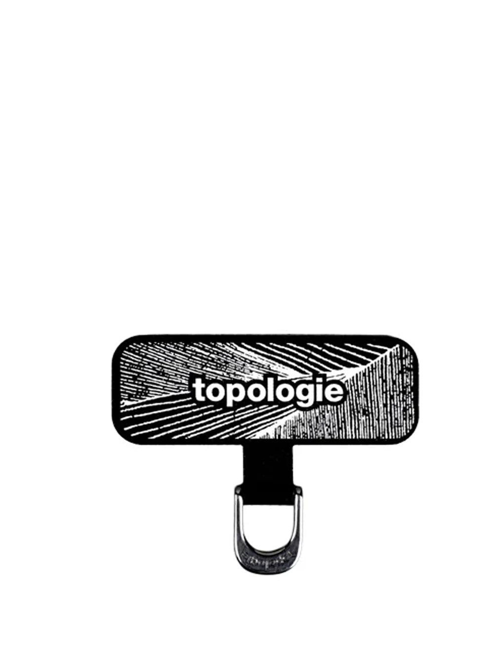 TOPOLOGIE-PHONE CASES D-RING PHONE STRAP ADAPTER-TP.CPC.SA.BLK.03 BLACK