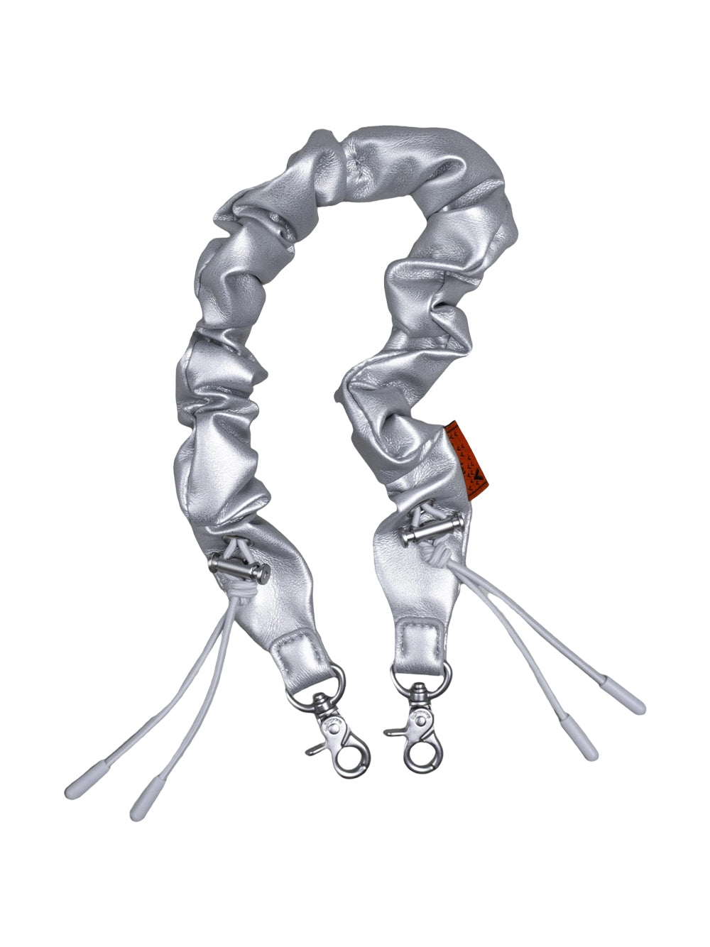 TOPOLOGIE-STRAPS BUNGEE WRIST STRAP-TP.WST.BWS.CRM.26.BOX CHROME SYNTHETIC LEATHER