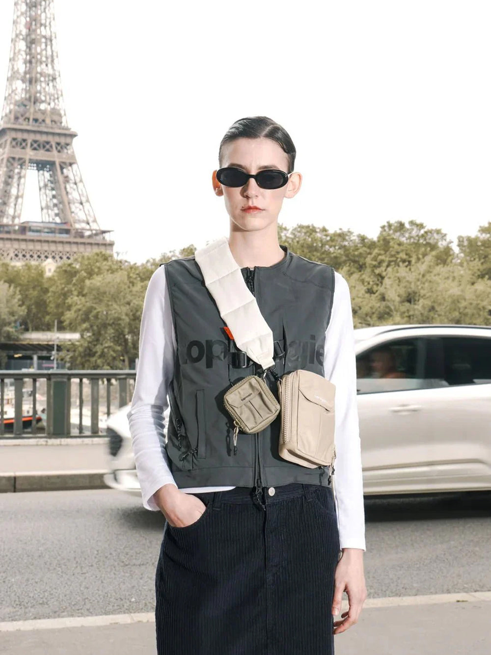 TOPOLOGIE-STRAPS PUFFER STRAP-TP.WST.PFS.TPR.34 TOPOLOGIE RED TECH SATEEN