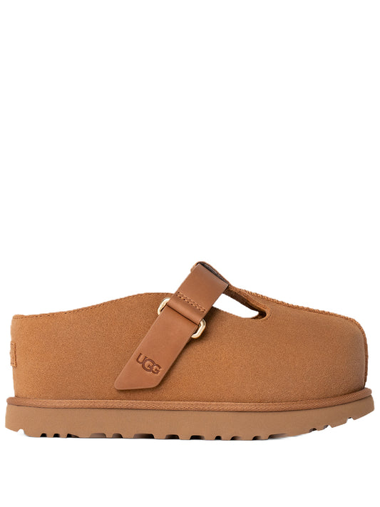 UGG-GOLDENSTAR HI CLOG-1167550 CHESTNUT