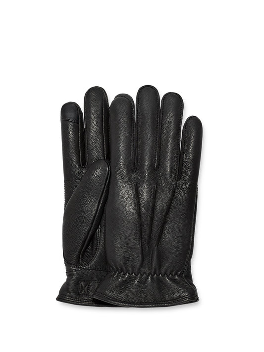 UGG-M 3 POINT LEATHER GLOVE-100064 BLACK
