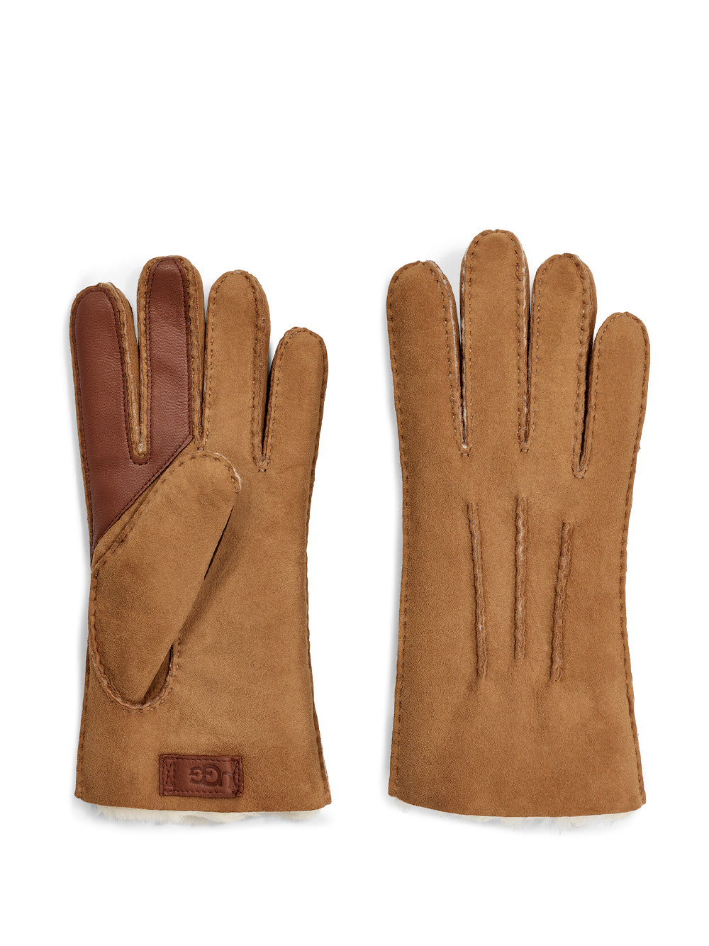UGG-M SHEEPSKIN TECH GLOVE-18712 CHESTNUT