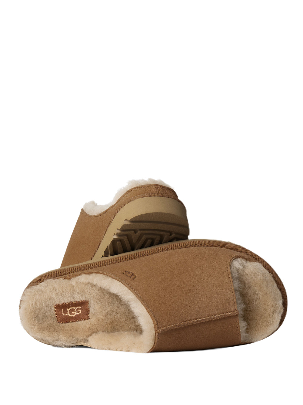 UGG-W GREENPORT SLIDE-1167610 CHESTNUT