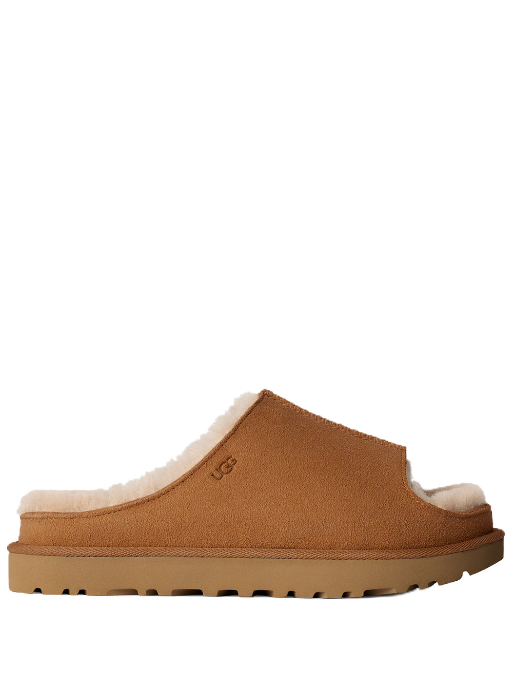 UGG-W GREENPORT SLIDE-1167610 CHESTNUT