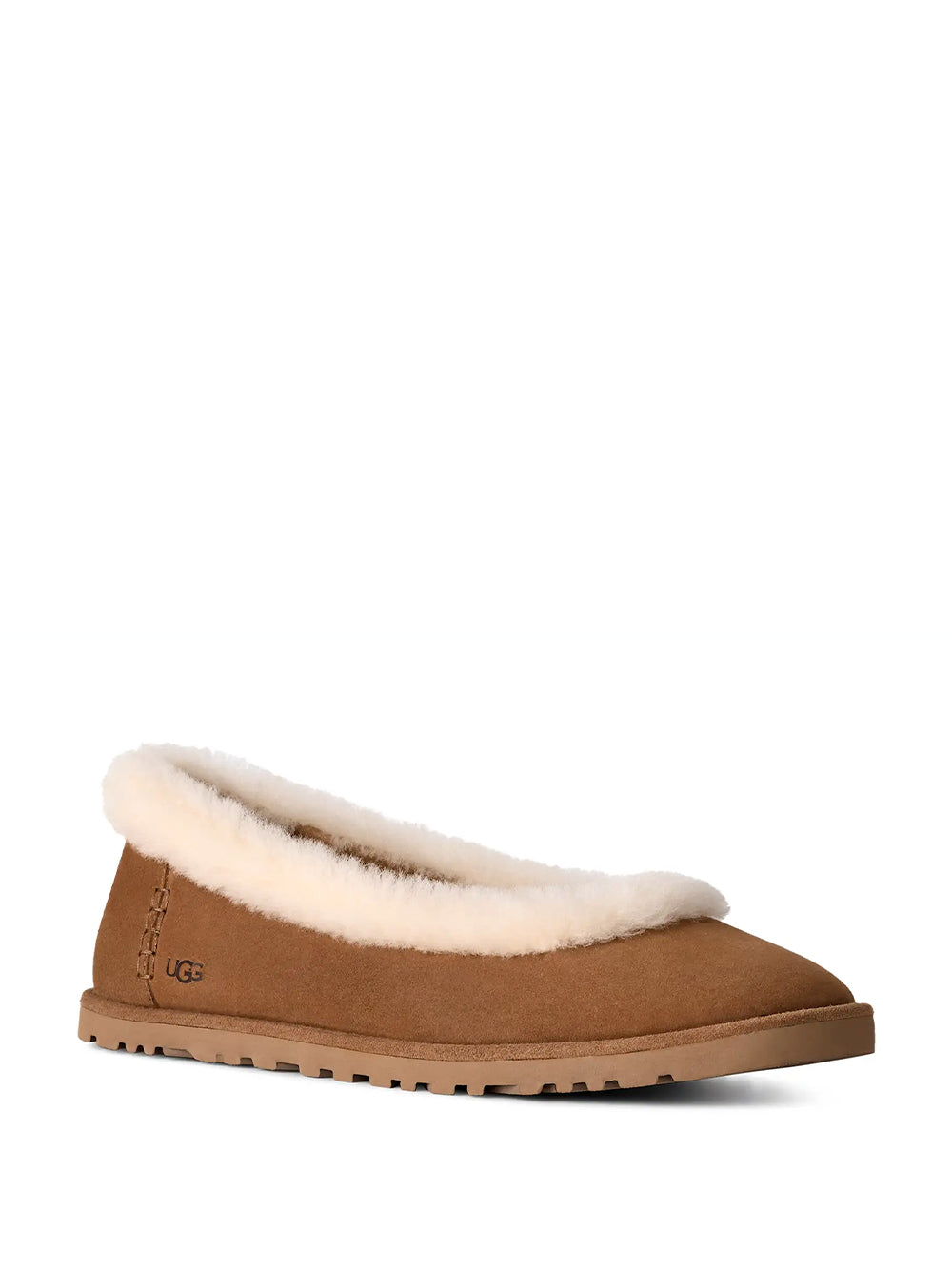 UGG-W ZORA BALLET FLAT-1178111 CHESTNUT – La Ferramenta Bologna