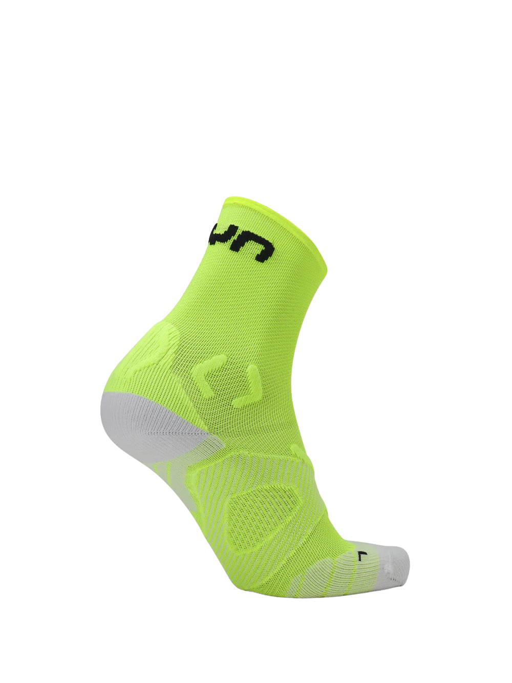 UYN-MAN RUNNER`S ONE SHORT SOCKS-S100271.93 Y303 YELLOW FLUO/WHITE