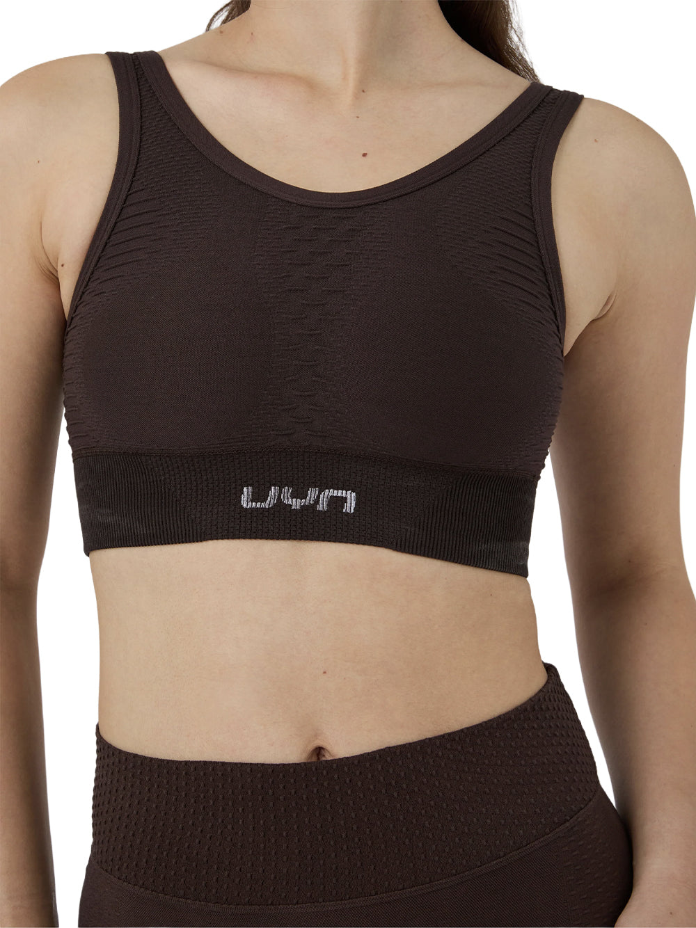 UYN-WOMAN ROCK FIT LIFT UP TOP-O103232.93 M584 GROUND COFFEE