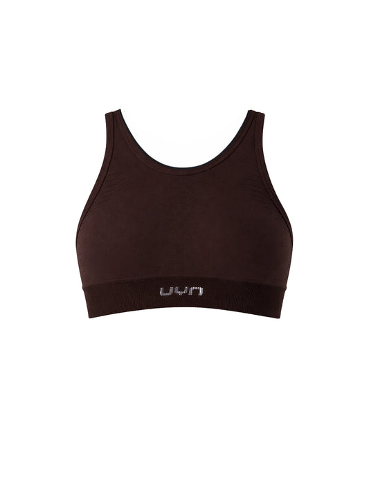 UYN-WOMAN ROCK FIT LIFT UP TOP-O103232.93 M584 GROUND COFFEE