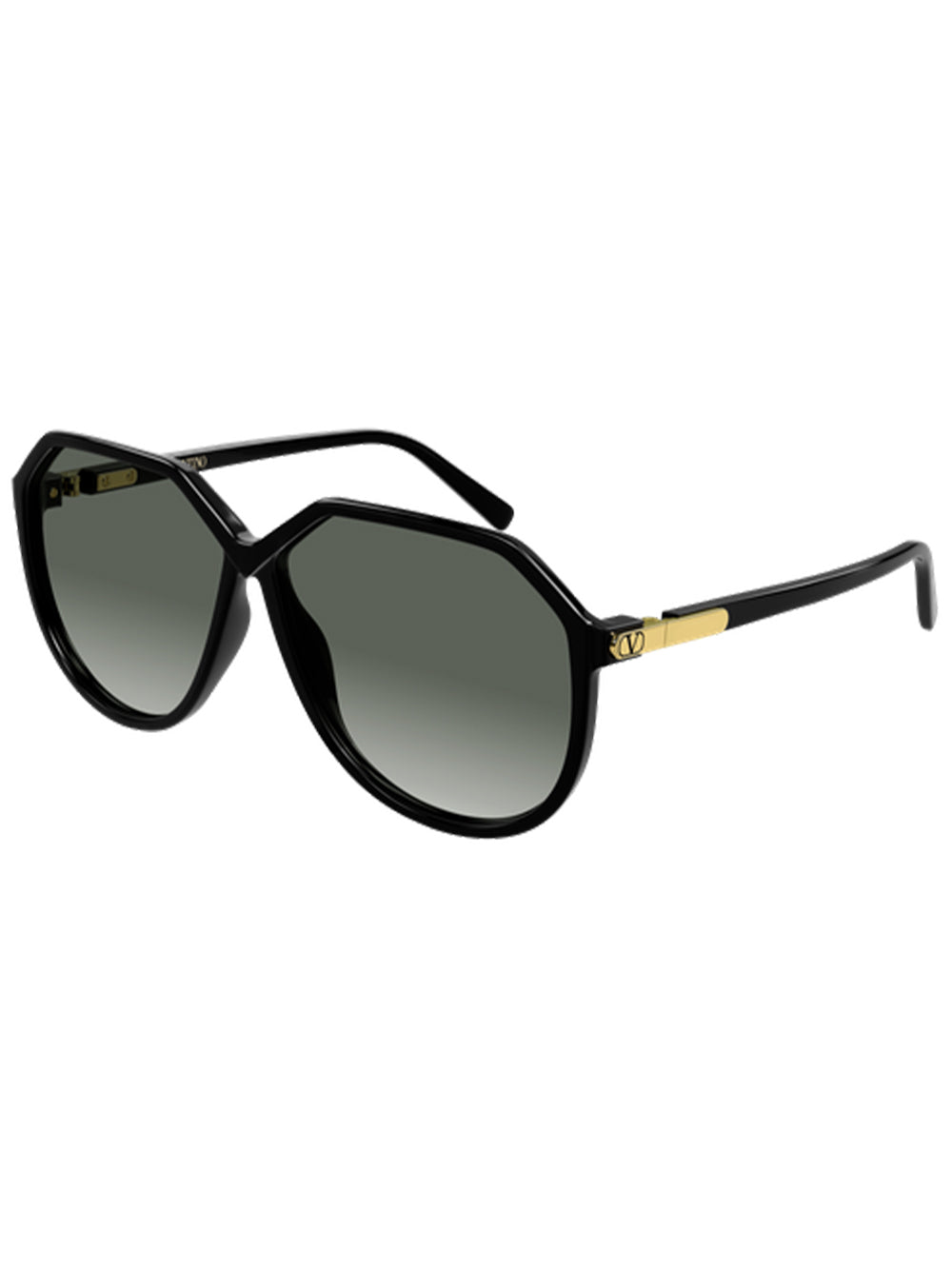 VALENTINO-VG0026S-VG0026S.001 001 BLACK/GREY