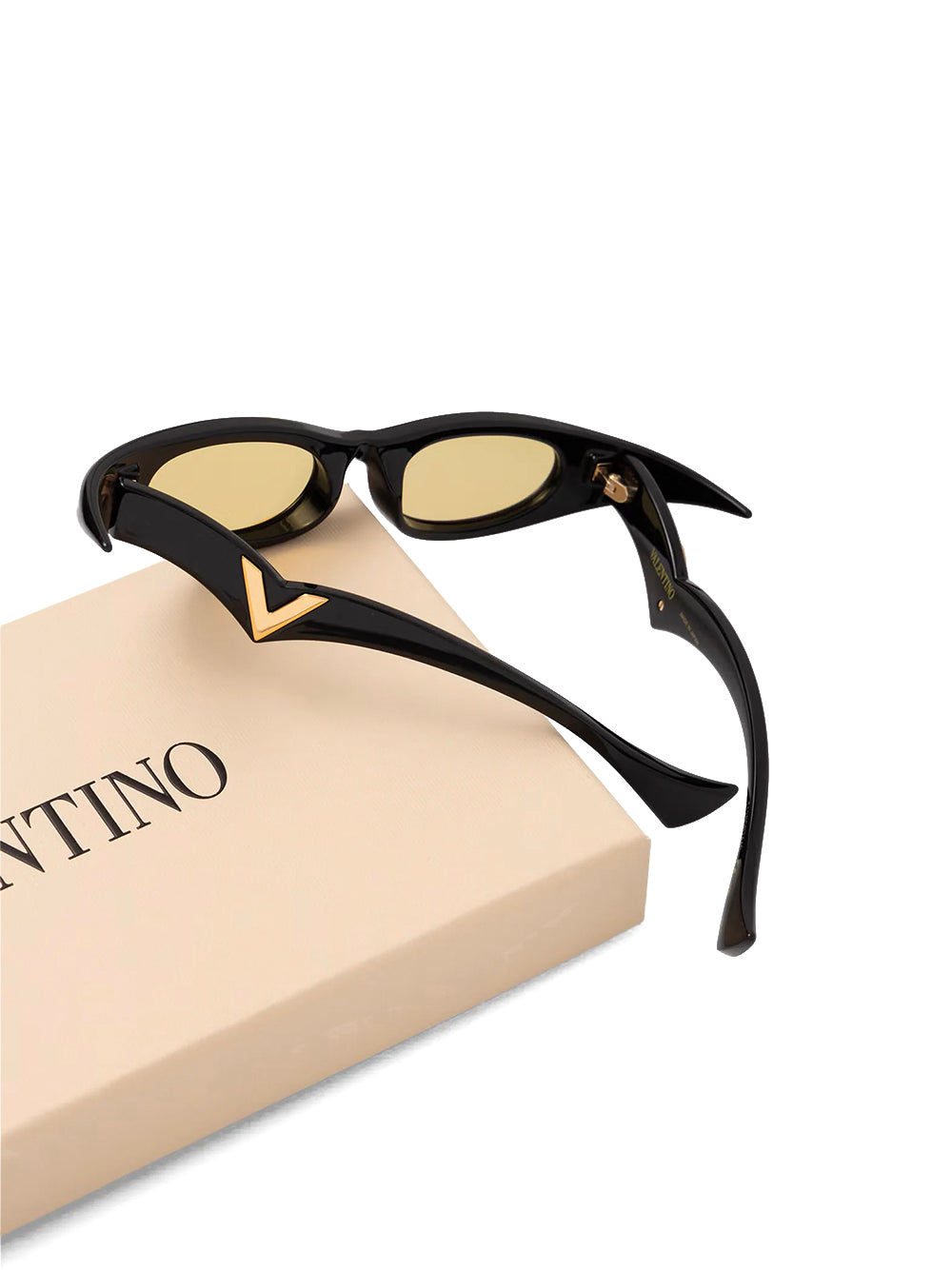 VALENTINO-VG0045S-VG0045S.001 001 BLACK/YELLOW
