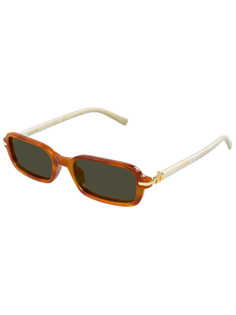 VALENTINO-VG0047S-VG0047S.002 002 HAVANA/IVORY/BROWN