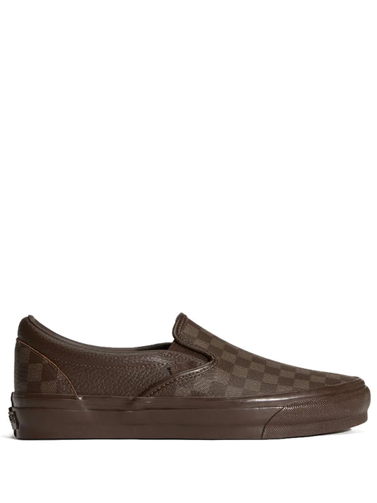 VANS-LX CLASSIC SLIP-ON 98 LEATHER-VN000E963N11 BROWN