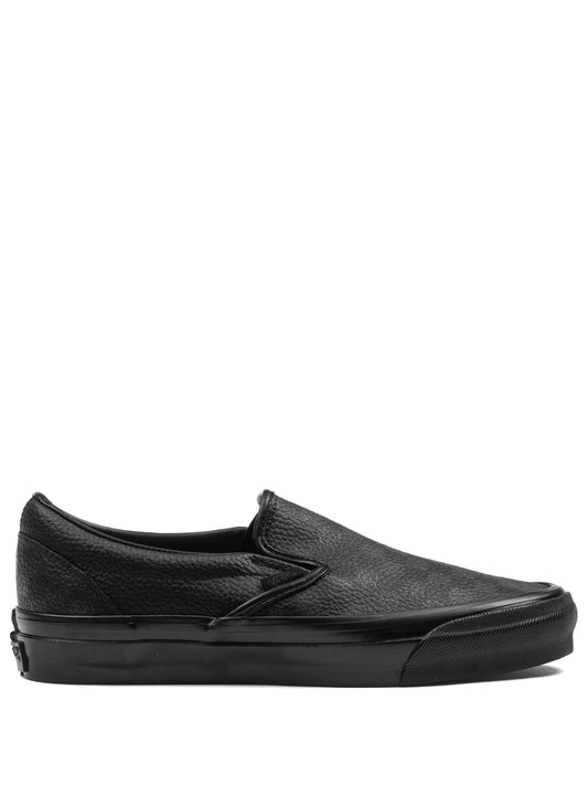VANS-LX CLASSIC SLIP-ON 98 LEATHER-VN000E96GBA1 BLACK