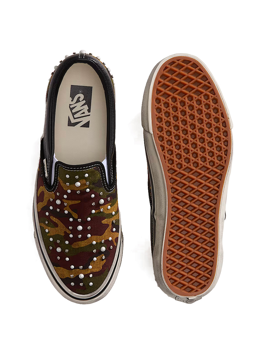 VANS-LX CLASSIC SLIP-ON 98-VN000D9PCAK1 CAMO/BLACK