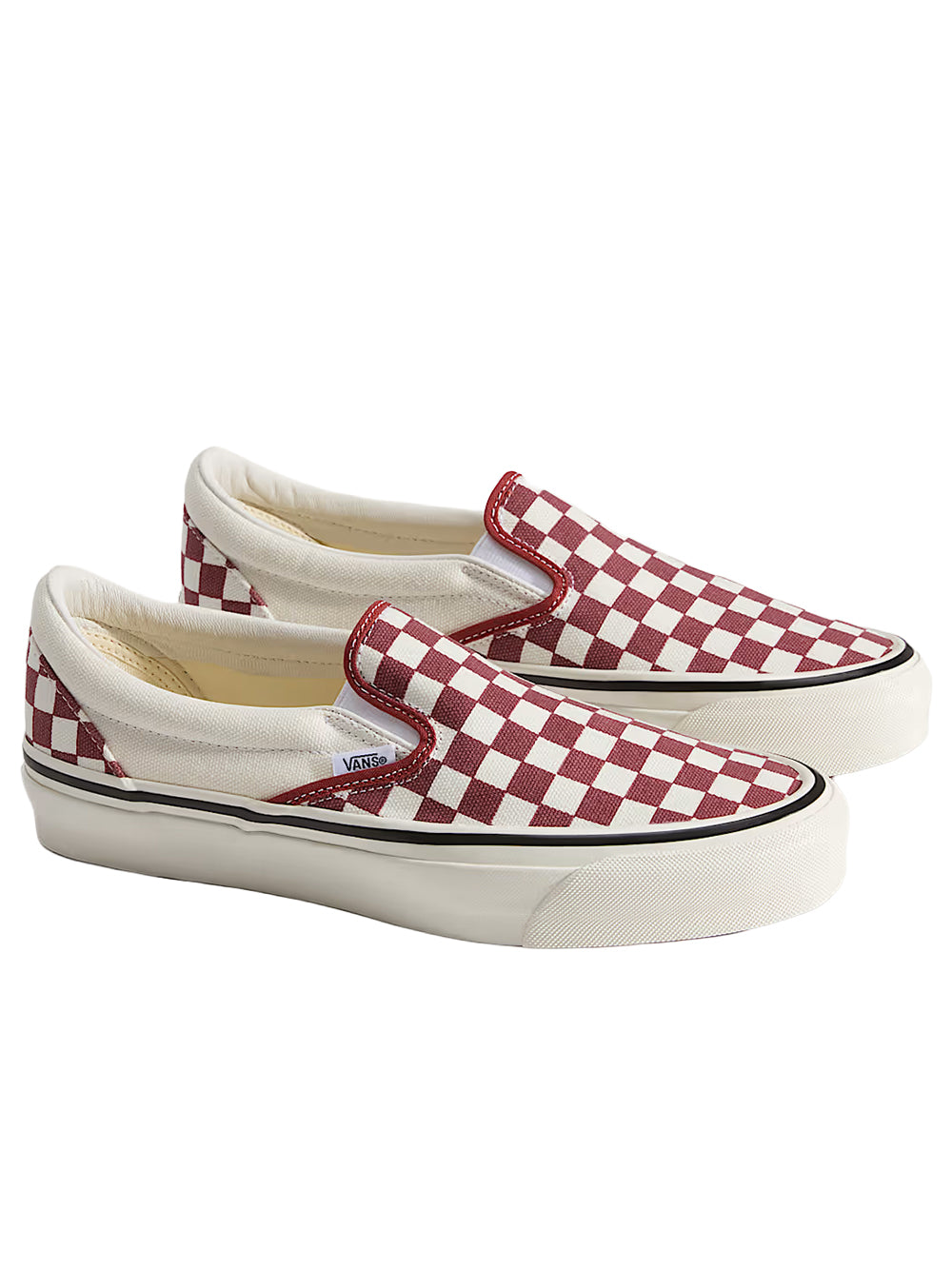 VANS-LX CLASSIC SLIP-ON 98-VN000D9PGWR1 POPPY EMBER RED
