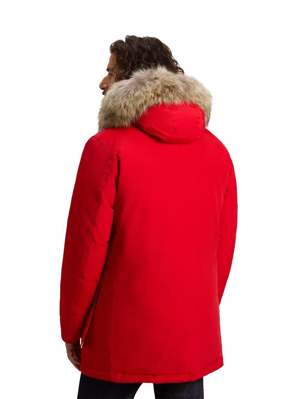 WOOLRICH-ARCTIC DETACHABLE FUR PARKA-CFWOOU0482MBUT0001 ANR/ADRENALINE RUSH