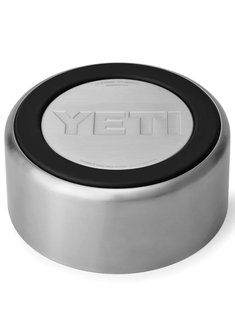 YETI-BOOMER 8 DOG BOWL-70000000154 STAINLESS STEEL