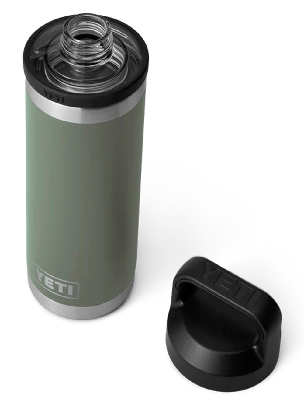 YETI-RAMBLER 18oz BOTTLE CHUG-70000001722 CAMP GREEN