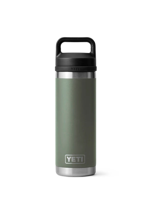 YETI-RAMBLER 18oz BOTTLE CHUG-70000001722 CAMP GREEN