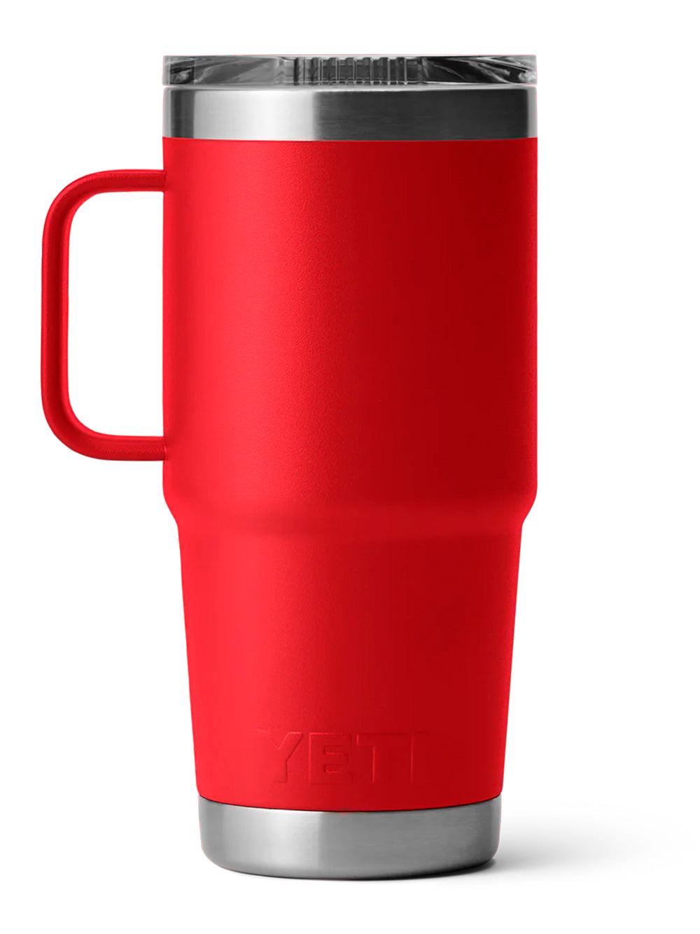 YETI-RAMBLER 20oz TRAVEL MUG-70000003379 RESCUE RED