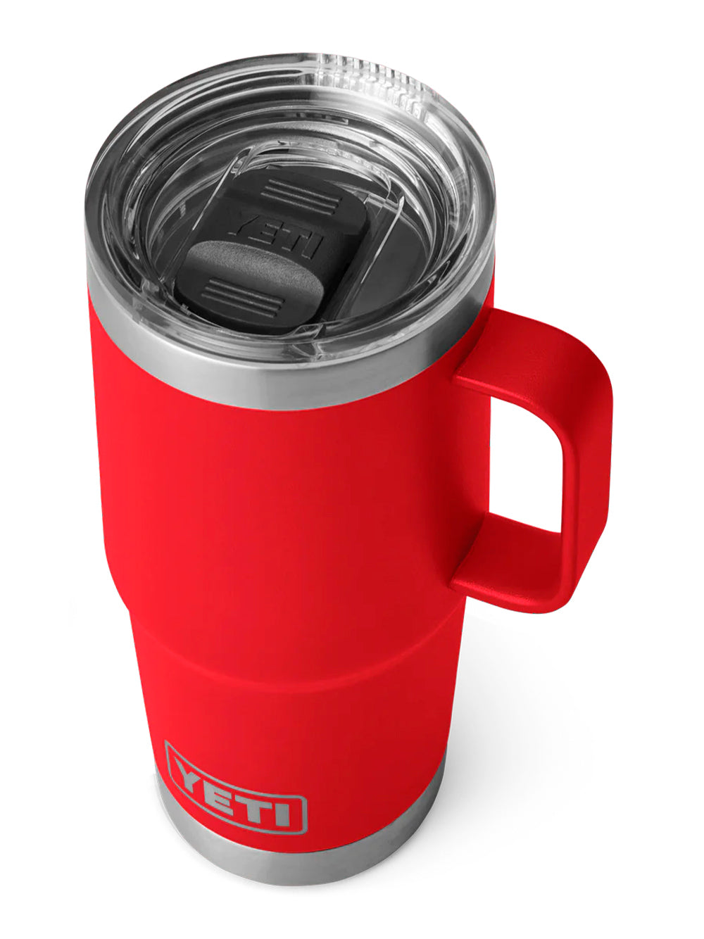 YETI-RAMBLER 20oz TRAVEL MUG-70000003379 RESCUE RED