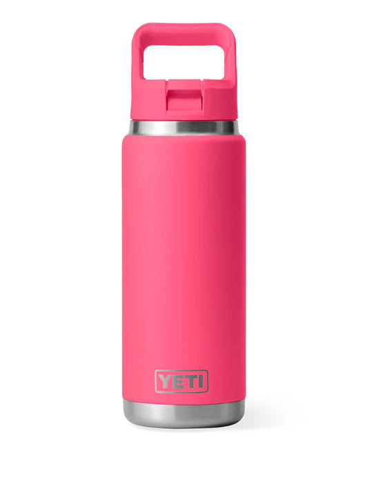 YETI-RAMBLER 26 OZ C STRAW BOTTLE-70000003274 TROPICAL PINK