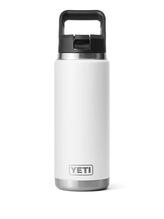 YETI-RAMBLER 26 OZ STRAW BOTTLE-70000003494 WHITE