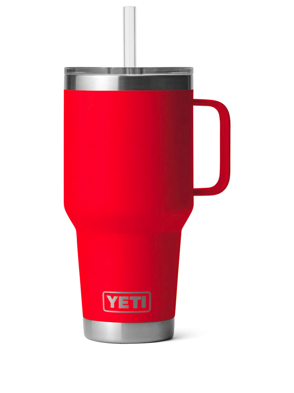 YETI-RAMBLER 35 OZ STRAW MUG-70000003652 RESCUE RED